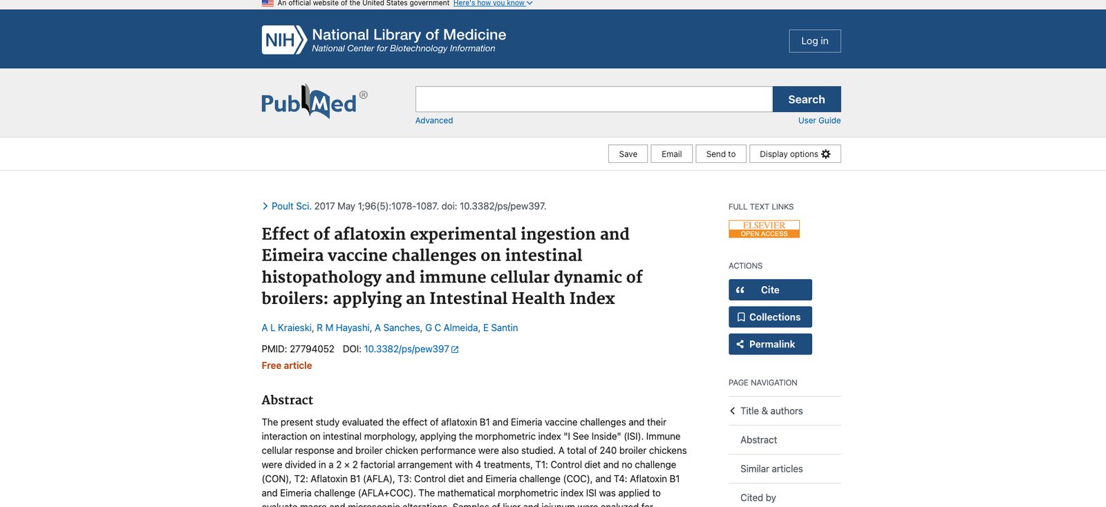 Controle de doenças em aves (PubMed)