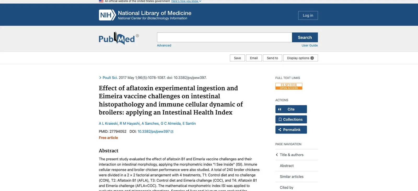 Controle de doenças em aves (PubMed)